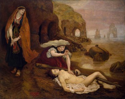 De vondst van Don Juan door Haidee door Ford Madox Brown